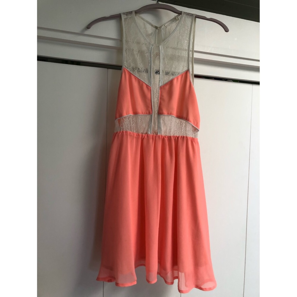Pink and Lace Dress